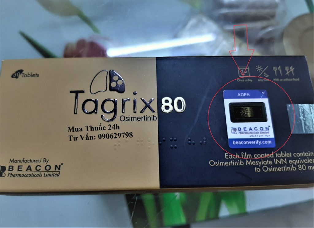 Thuốc Tagrix mẫu mới Thuốc Tagrix 80 giá bao nhiêu mua ở đâu?