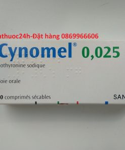 thuoc cynomel gia bao nhieu Thuốc Cynomel (Liothyronine) giá bao nhiêu mua ở đâu?