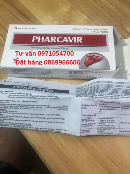 thuoc pharcavir tenofovir gia bao nhieu Thuốc Pharcavir Tenofovir Alafenamide giá bao nhiêu mua ở đâu?
