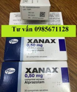 Xanax 0.5 1 Thuốc Xanax 0.5 mg Alprazolam giá bao nhiêu mua ở đâu