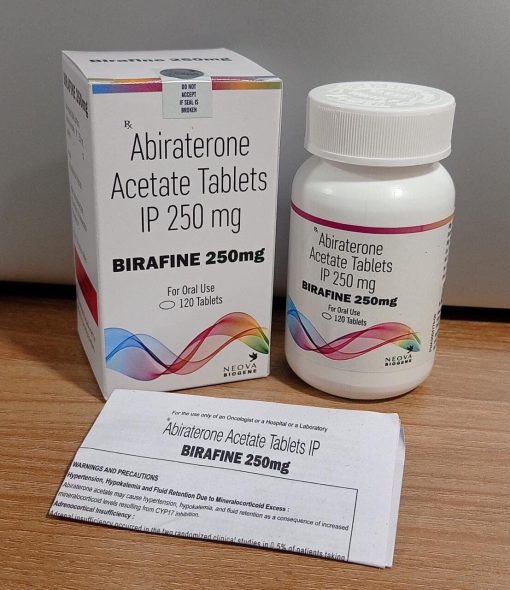 thuoc birafine 250mg Thuốc Birafine 250mg Abiraterone giá bao nhiêu mua ở đâu?