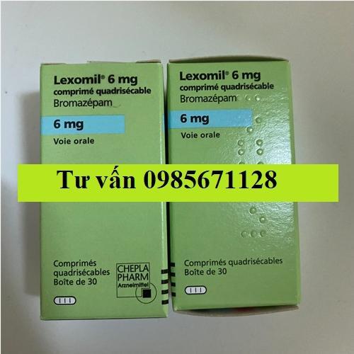 lexomil 6mg Thuốc Lexomil 6mg Bromazepam giá bao nhiêu mua ở đâu